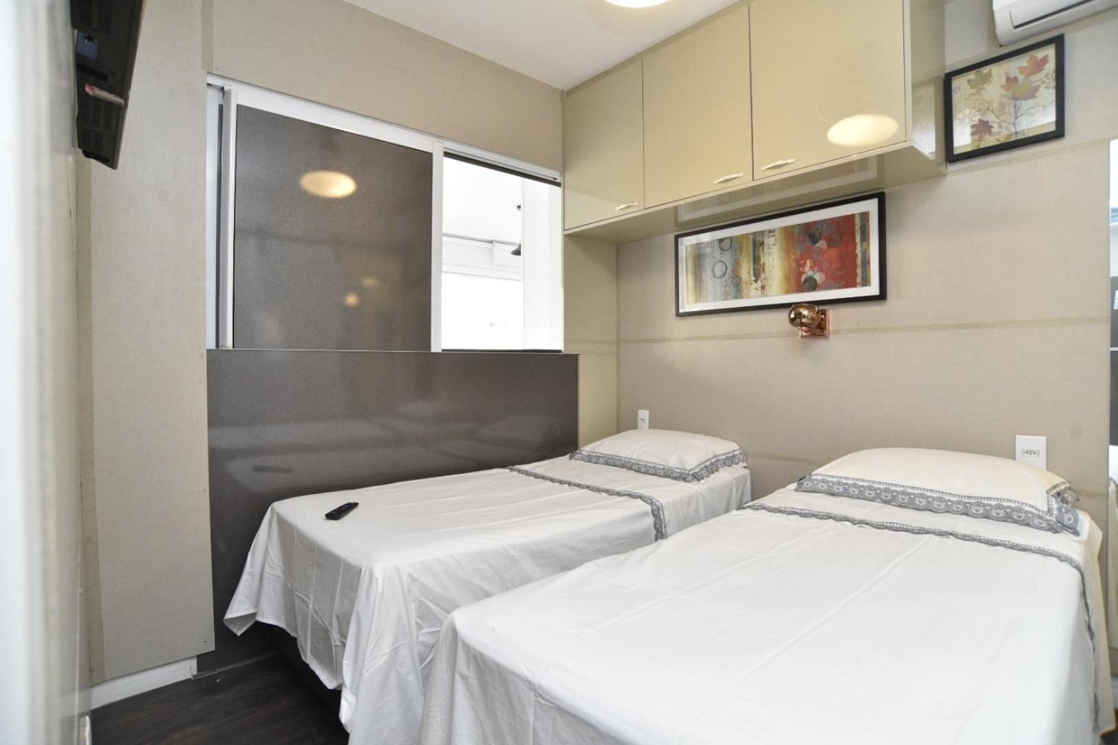 Apartamento Flat Com Vista Climatizado São Paulo